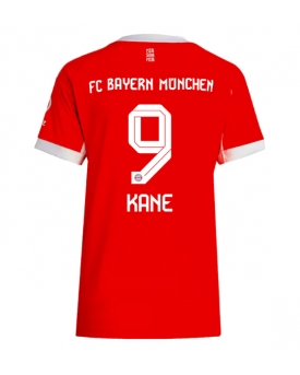 Bayern Munich Harry Kane #9 Maglia Gara Casa Repliche 2025-26 Donna Maniche Corte Bayern Munich Harry Kane #9 Maglia Gara Casa Repliche 2025-26 Donna Maniche Corte